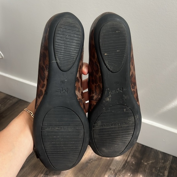 Marc Fisher leopard flats with silver buckles - Picture 5 of 6